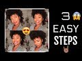 Natural Hair Style | FROHAWK (the easy way)