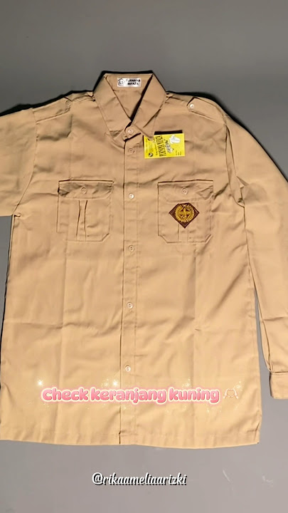 Rekomendasi baju pramuka penggalang dari mulai SD SMP dan SMA #bajupramuka #seragamsekolah