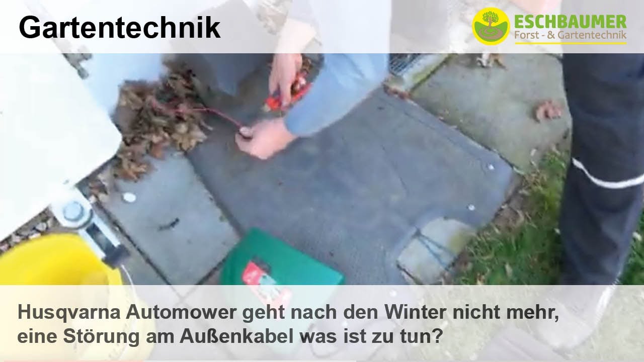 Winter storage checklist for a Husqvarna Automower Winter storage checklist for a Husqvarna Automower
