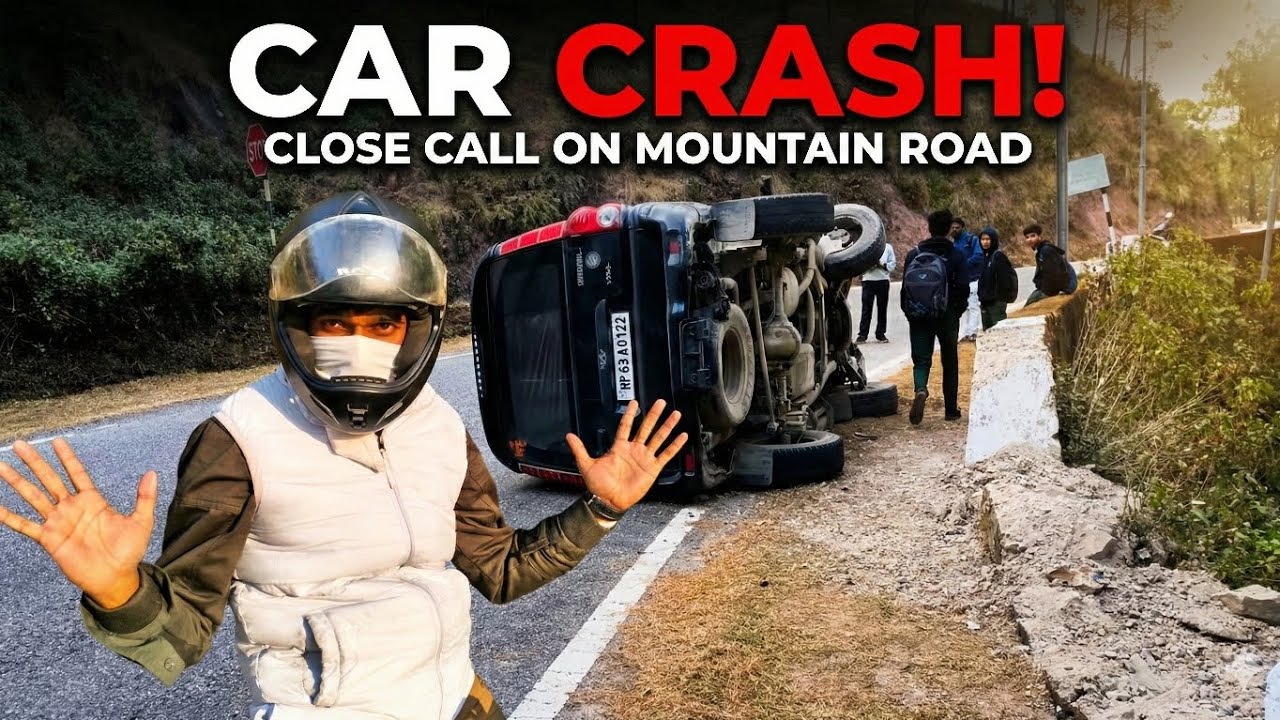 Fun and Close call on Mountain Road 😯