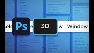 How to Use the 3D Essentials Menu in Adobe Photoshop | Beginner's Guide l #adobephotoshop #3d
