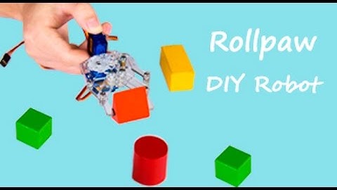 SunFounder DIY Standard Robot Gripper Kit Robotic Arm Rollarm Rollpaw - Assembly Tutorial