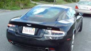 Aston Martin DB9 acceleration!