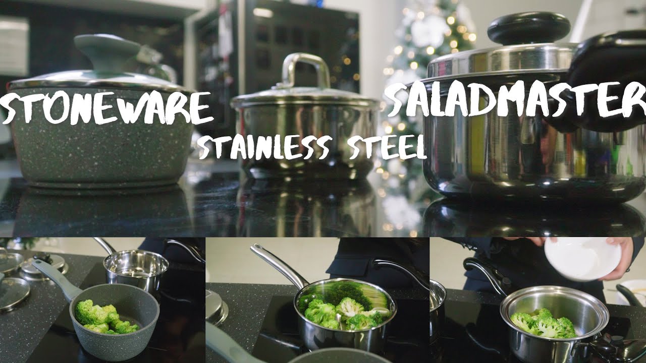 SALADMASTER Safe & Healthy Cookware, Pan, Wok Made By Titanium