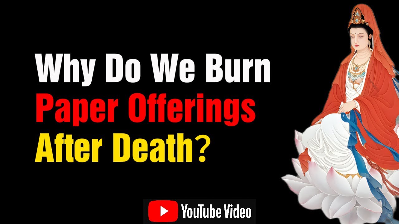 Why Do We Burn Paper Offerings After Death？The Hidden Code of Unspoken Love