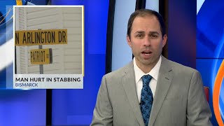 Man hurt in stabbing in Bismarck