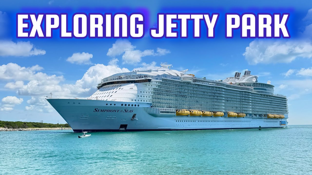 Jetty Park: Beach, Cruise Ships, RV & Fishing Pier Cape Canaveral Florida 