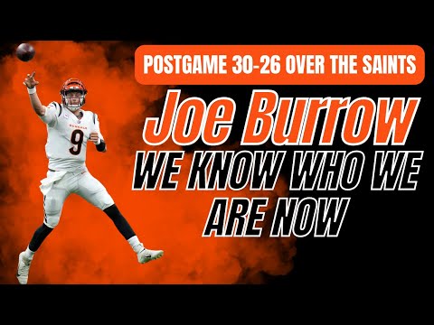 joe burrow to the saints