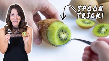 How to Cut a Kiwi - 3 Easy Ways!