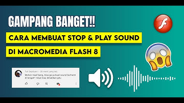 GAMPANG BANGET❗️Cara membuat sound stop & play di macromedia flash 8