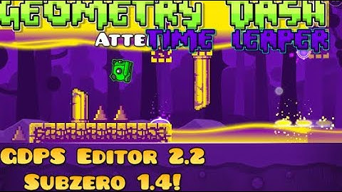 Geometry Dash 2.2 Time Leaper