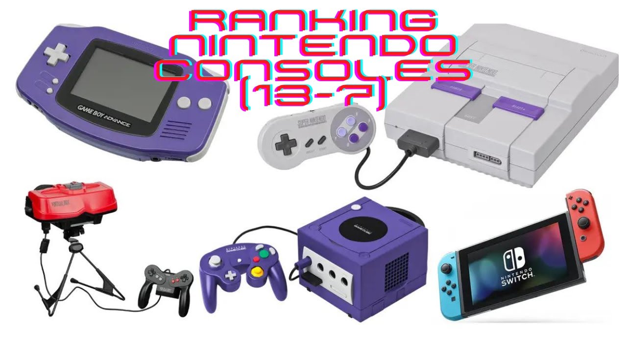 Ranking Nintendo Consoles (13-7) (SmartFoxTV)