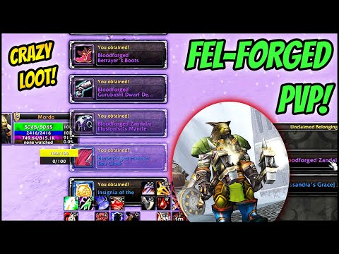 MY CHARACTER IS COMPLETELY BROKEN | Project Ascension | Fel-Forged WoW PvP | Season 6 Ep. 2