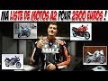 Ma liste de motos A2 pour 2500€ ! 😎