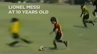 Messi a los 10 años (Messi at 10 years old)