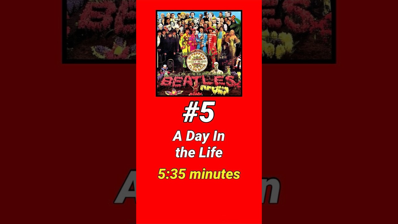 Top 10 LONGEST Beatles Songs