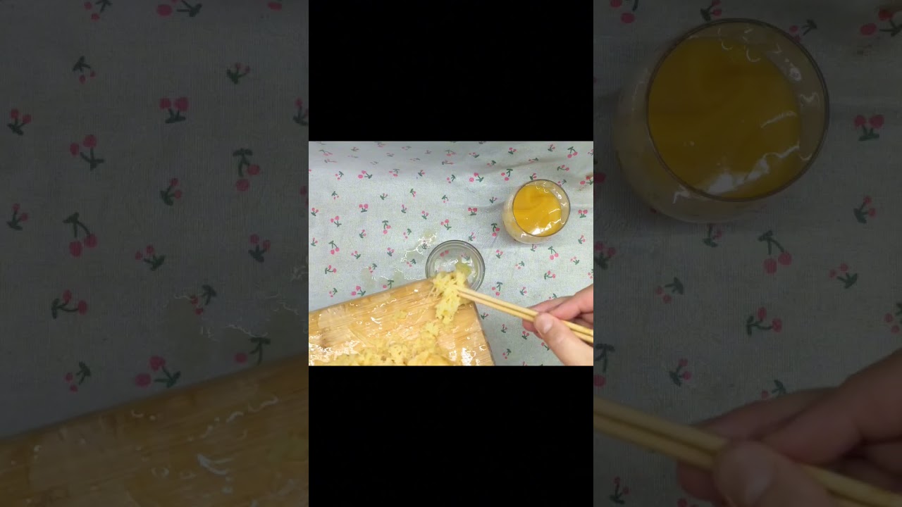 Ginger (eggsize)+Honey 2 t.spoons=Healthy Syrup for  Immune System & from Cough🔥