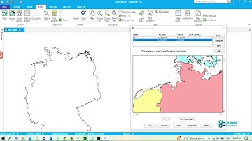 How to Georeference (registering) a Map in Mapinfo 17 - Automatically Georeferencing in Mapinfo