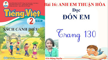 SÁCH CÁNH DIỀU TIẾNG VIỆT 2- TẬP 1-  BÀI 16-  ĐỌC-  ĐÓN EM