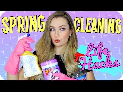 Spring Cleaning Life Hacks, DIYS & Tips!