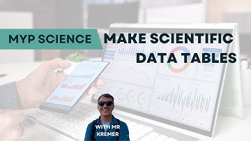 How to create data tables in Google Sheets