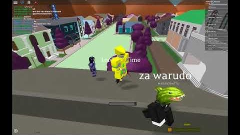 Project Jojo Proof of a exploiter spamming timestop (Read desc)