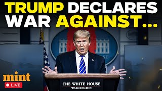 Trump LIVE: US President Donald Trump Urgent Address To The World | White House | Gaza | Israel | US