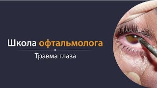 Школа офтальмолога. Травма глаза