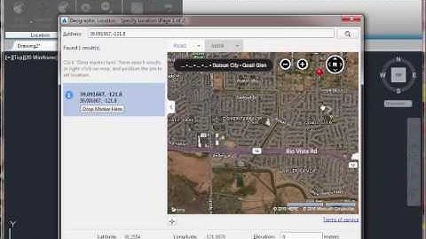 GeoLocate Bing Maps in Civil 3D