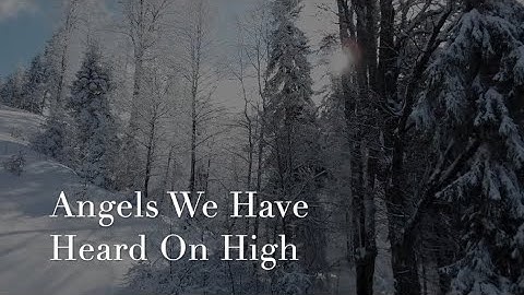 142 SDA Hymn - Angels We Have Heard On High (Singing w/ Lyrics)