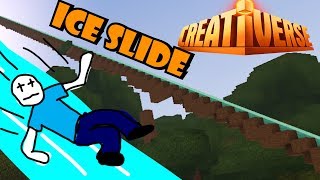GIANT ICE SLIDE! (Creativerse #8)