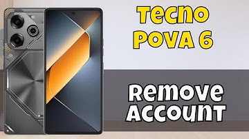 How to Add & Remove Google Account in Tecno Pova 6 – Remove Account
