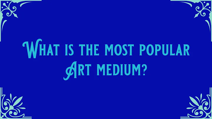 What are the most popular painting media?