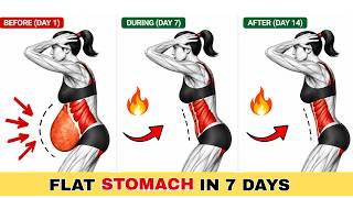 FLAT STOMACH in 7 Days 🔥 30 Min Standing Core Workout at Home