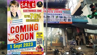 Sale Upto 70 discount Electronics zone new shop open in Kandivali west zubairudd