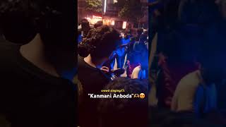 Kanmani Anboda Song Crowd Singing In Street Jamming