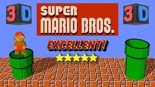 Super Mario Bros. 3D||Review & Playthrough||3dSen