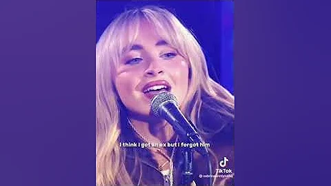Sabrina Carpenter "nonsense" live BBC1