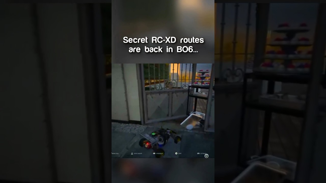 Secret RC-XD Route In BO6😲