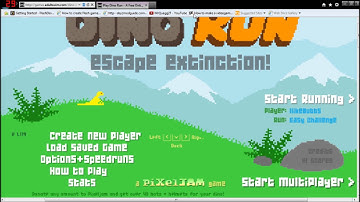 Flash Games w/ Brandon: Dino Run