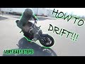 HOW TO DRIFT ANY MOTORCYCLES! ( EASY STEPS FOR BEGINNERS ) - TUTORIAL