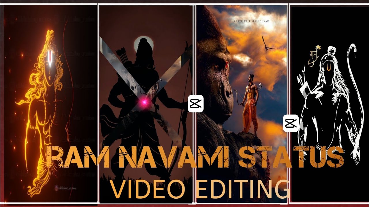 Ram Navami Status Video Editing In Capcut 2024 | Ram Navami Status Tutorial | Just One Click 🔥