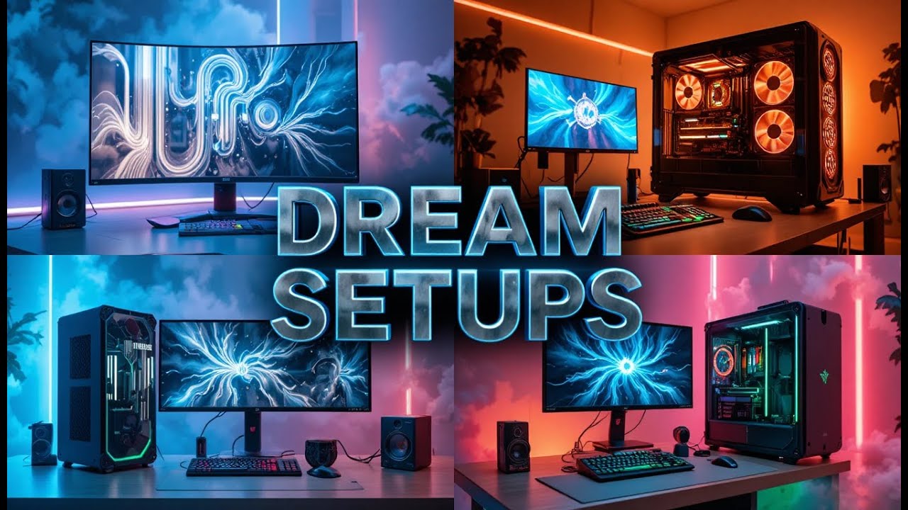 DESK SETUP DREAMS 2025: Best Aesthetic PC Setup Tours