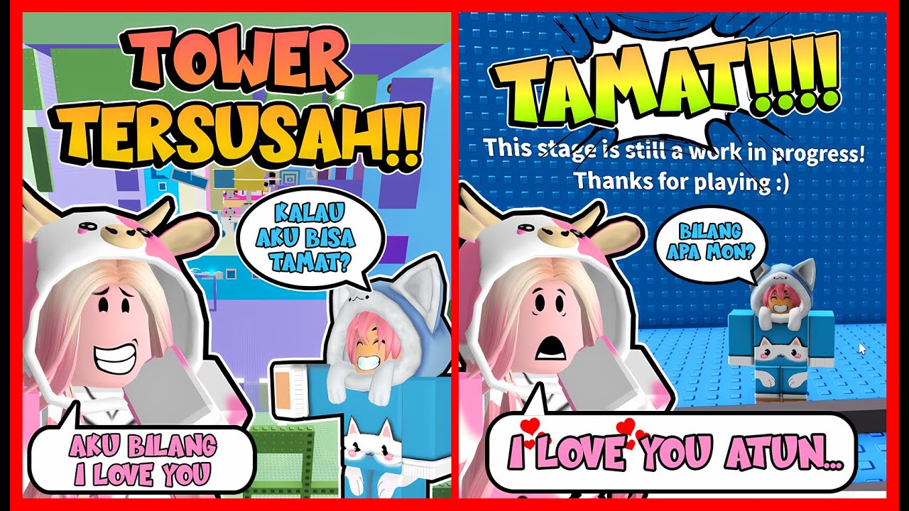 MOMON GA PERCAYA TAPI ATUN BUKTIKAN BISA MENYELESAIKAN TOWER PALING SUSAH DI ROBLOX !!