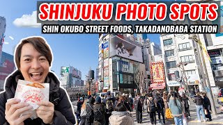 Introducing Shinjuku Travel Photo Spots, Shin Okubo Street Foods, Student Town Takadanobaba Ep.469