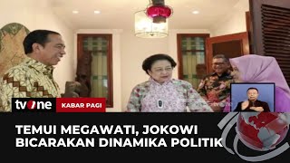Momen Hangat Jokowi dan Iriana Silaturahmi ke Rumah Megawati | Kabar Pagi tvOne