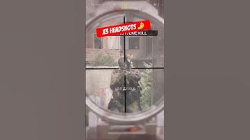 Nice 3x headshot kill feed + get turned on 🤣🔥#mw3 #sniping #headshot #codshorts #codclips