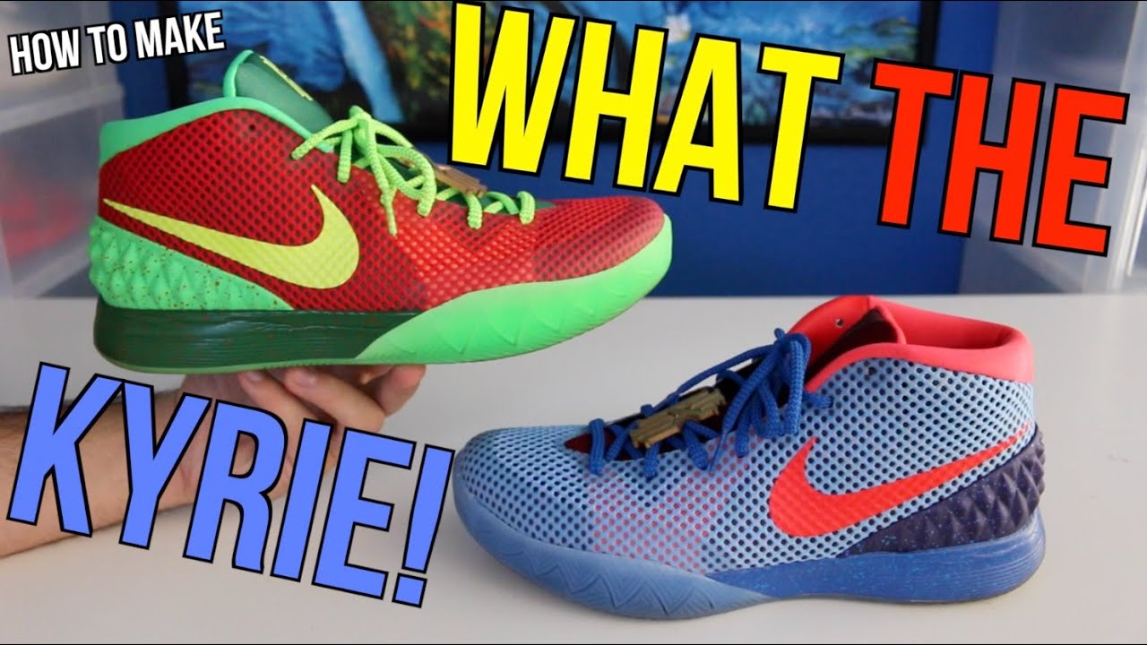 capoc interior Arado What The Kyrie 1 (HOW TO MAKE ON NIKE iD) - YouTube