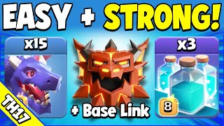 Download lagu I got to LEGEND LEAGUE with this Easy TH17 Attack Strategy Nasty Base! (Clash of Clans)