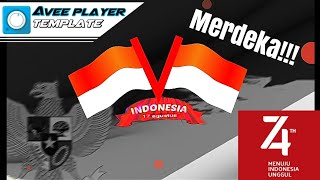[Avee player template] Special Template - HUT Indonesia 17 Agustus